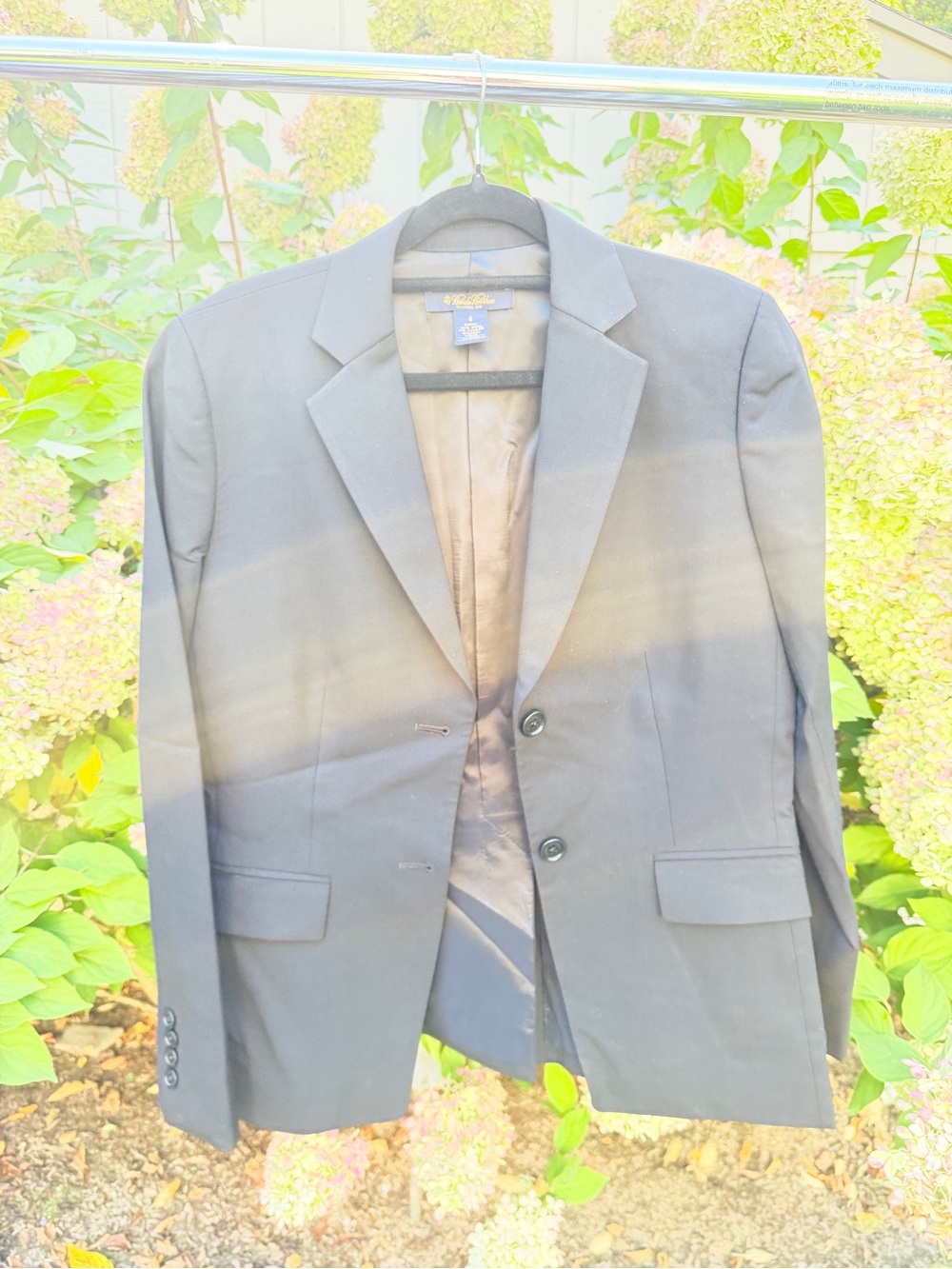 Brooks Brothers Navy Two-Button Sport Coat